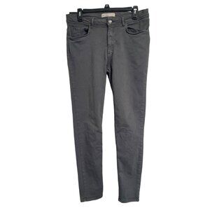 Zara Basic Z1975 Women's 12 US / 44 EUR / 34 in Waist Gray Denim Jeans
